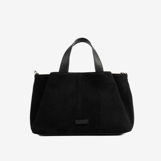 Bolso de mano con bandolera Copenhague - Negro