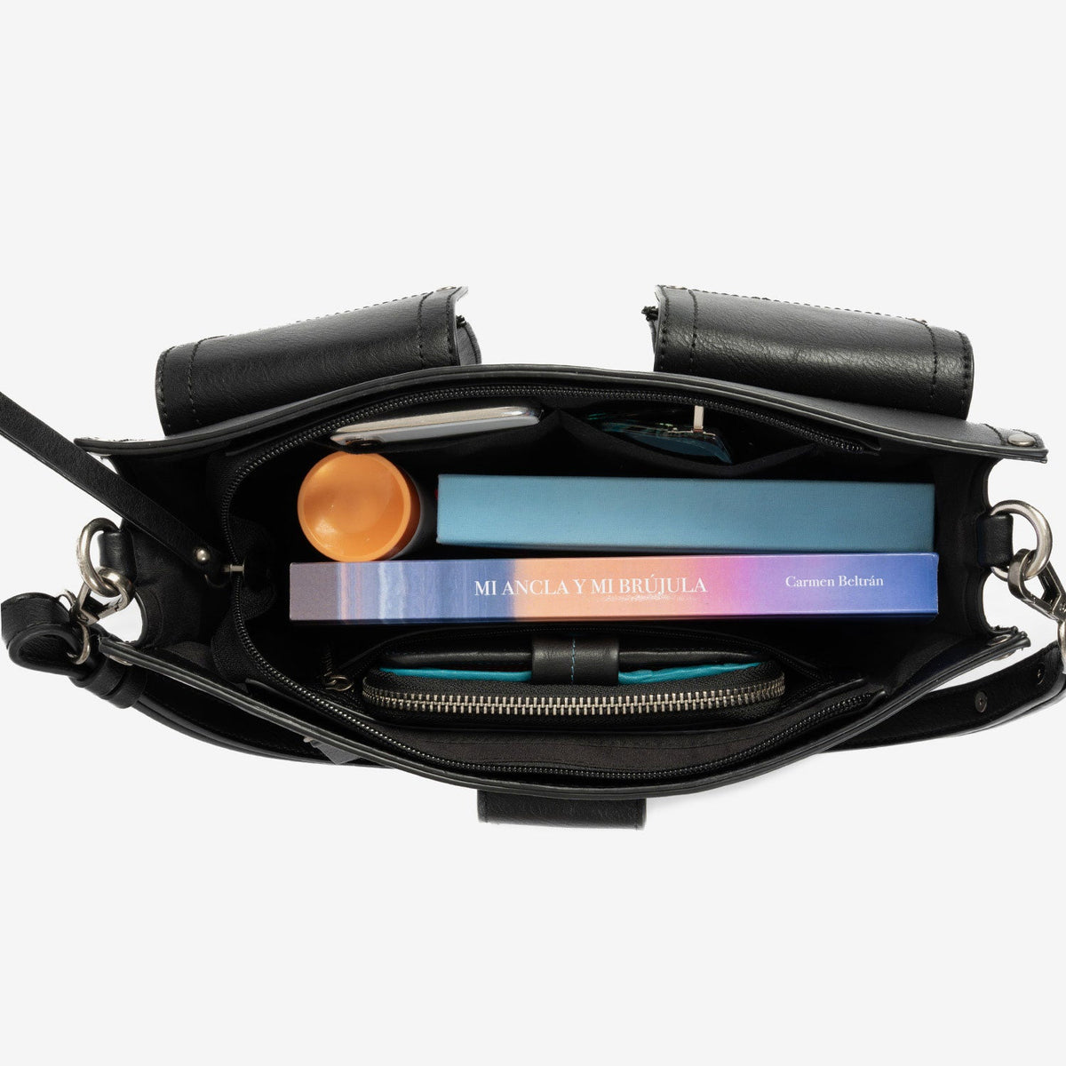 Bolso bandolera Riaza - Negro