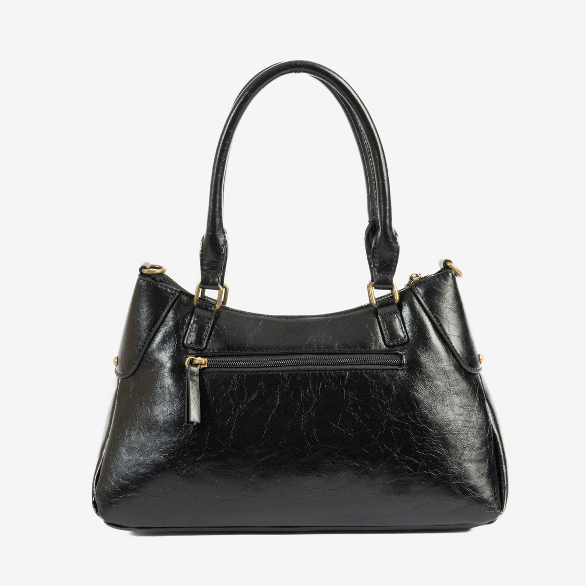 Bolso de hombro con bandolera Bergen - Negro