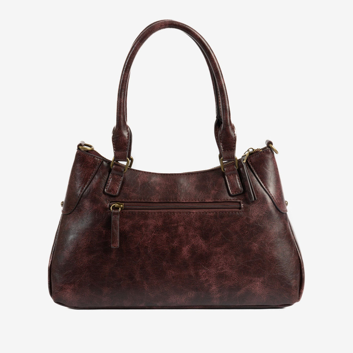 Bolso de hombro con bandolera Bergen - Burdeos