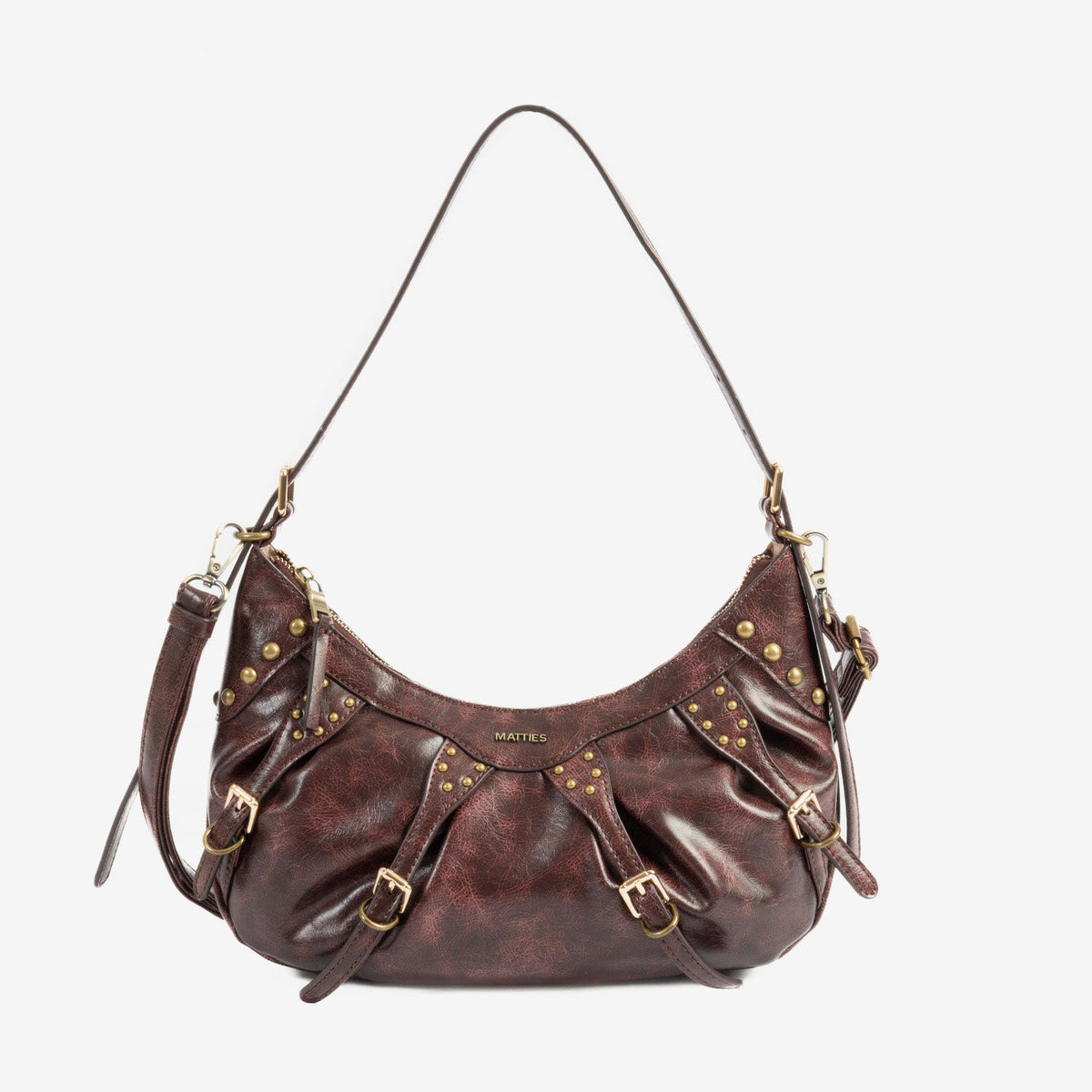 Bolso de hombro Bergen - Burdeos