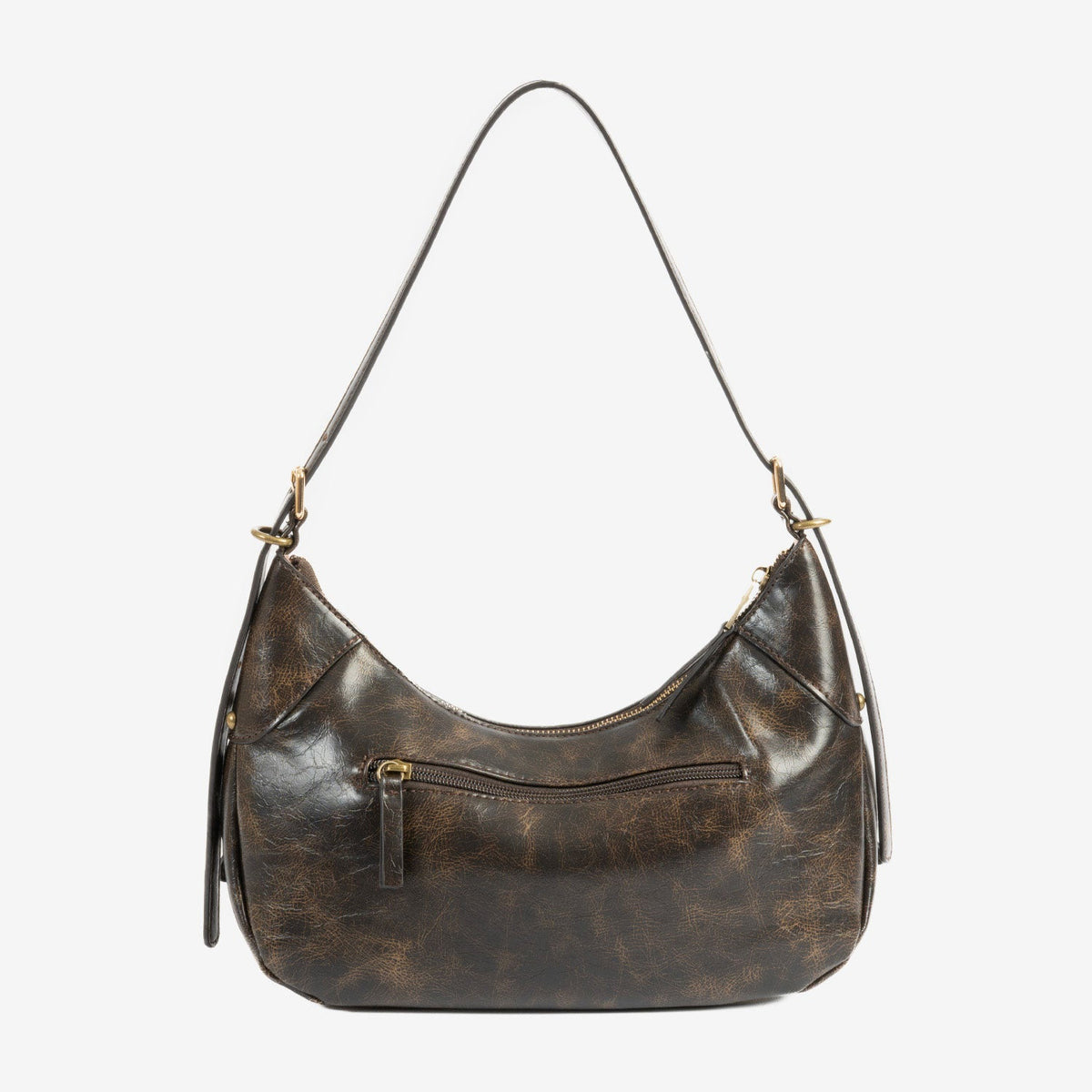 Bolso de hombro Bergen - Marrón