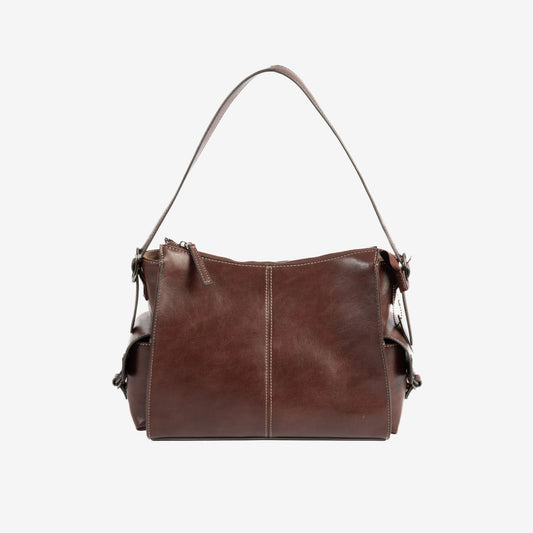 Bolso de hombro Riga - Marrón
