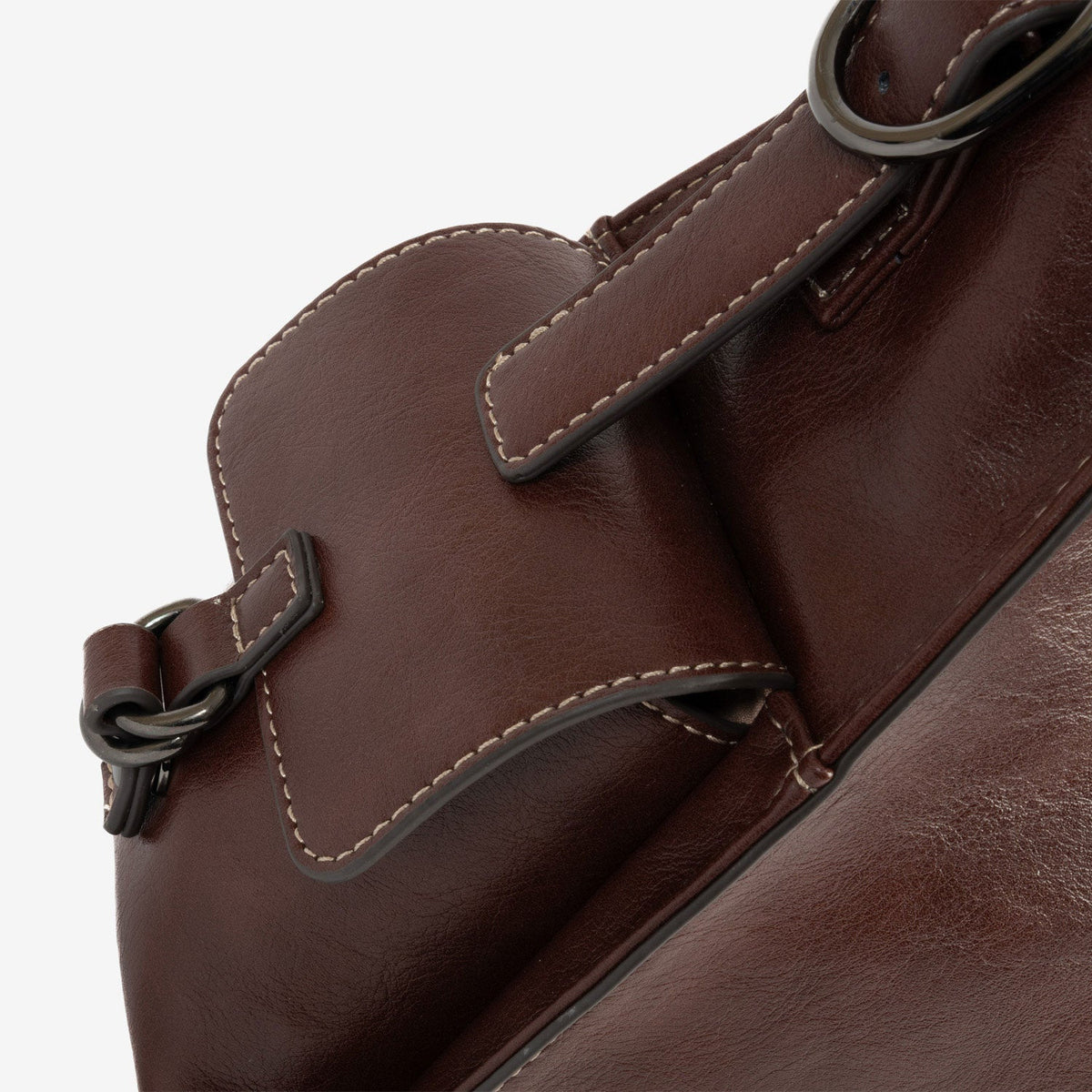 Bolso de hombro Riga - Marrón