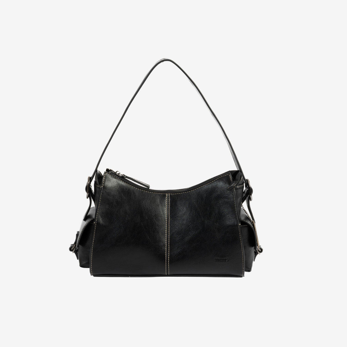 Bolso de hombro con bandolera Riga - Negro
