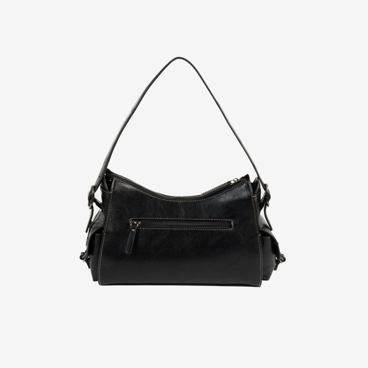 Bolso de hombro con bandolera Riga - Negro
