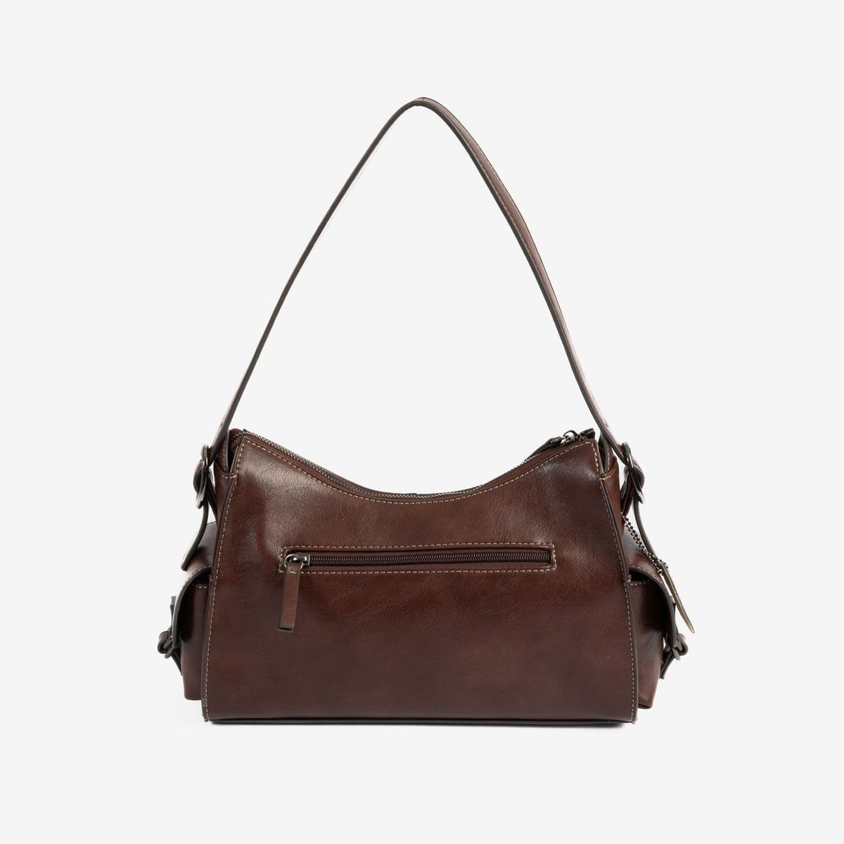 Bolso de hombro con bandolera Riga - Marrón