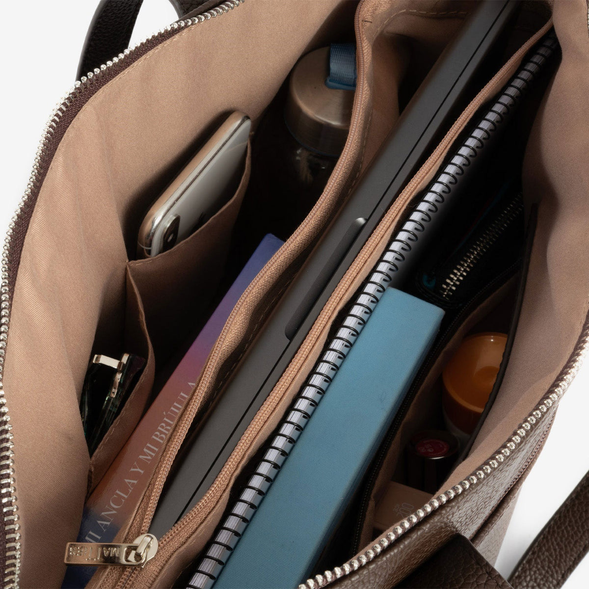 Bolso shopper Bernina - Café