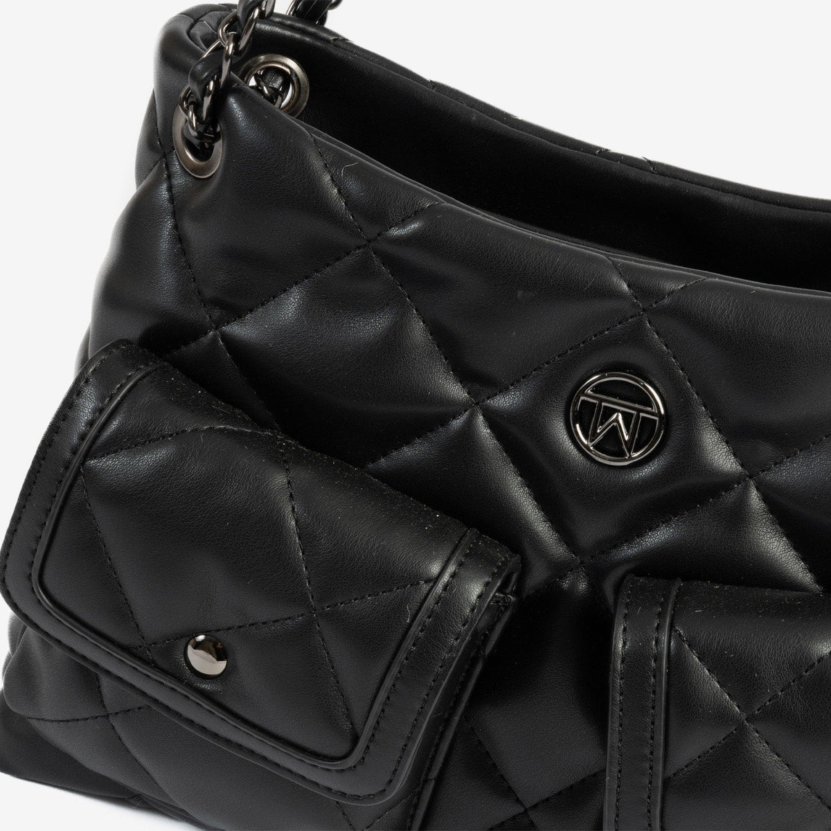 Bolso de hombro Kemi - Negro
