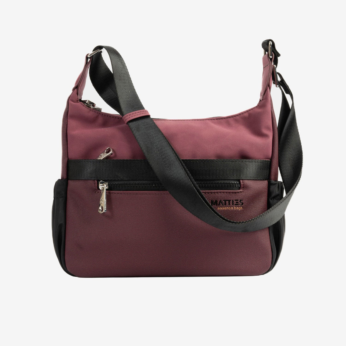 Bolso bandolera Roncal XL - Burdeos