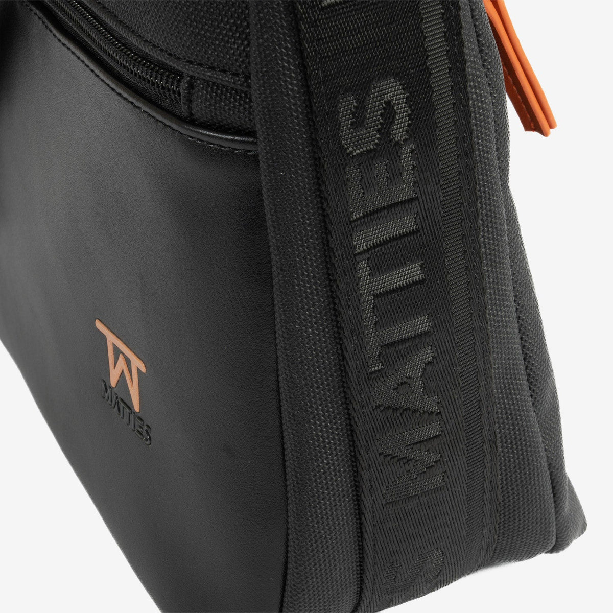 Bolso bandolera XL Tena - Negro