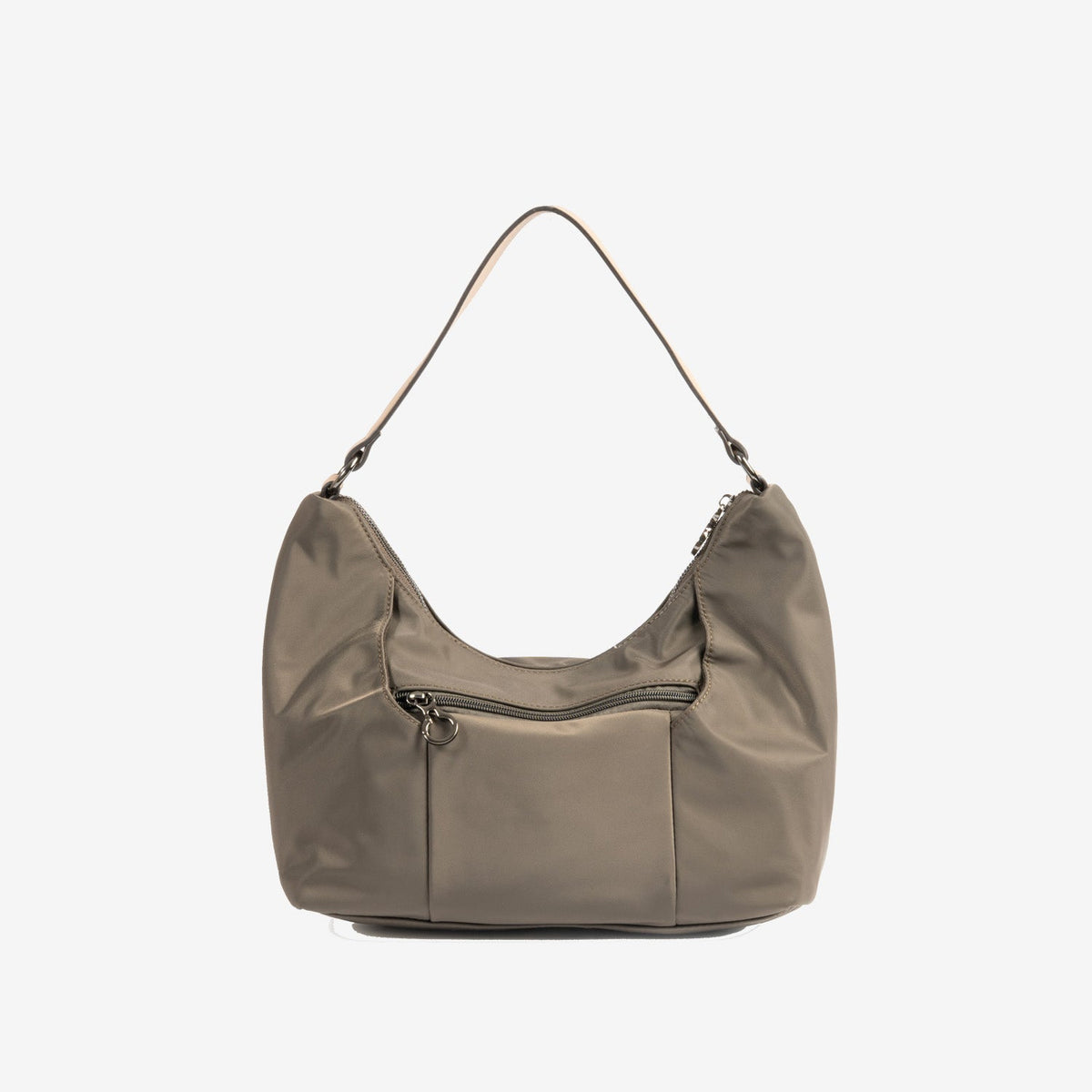 Bolso de hombro con bandolera Alpes - Marrón