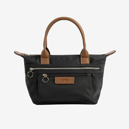 Bolso de mano con bandolera Turin - Negro